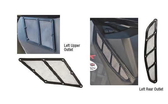 Starting Line Products 32-638 Hot Air Elimination Kit - Left Side