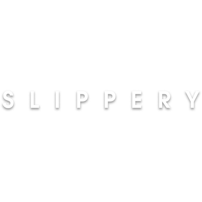 Slippery 4320-2454 22in. Die-Cut Decal - White