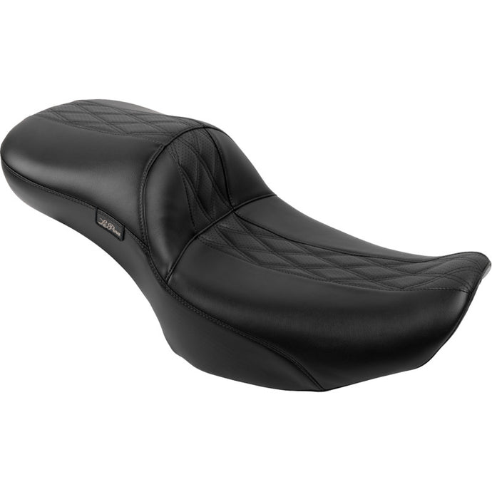 Le Pera LV-957DLHR2 Maverick Daddy Long Legs Stitch Seat - Diamond w/o Backrest - HR2 Inlay