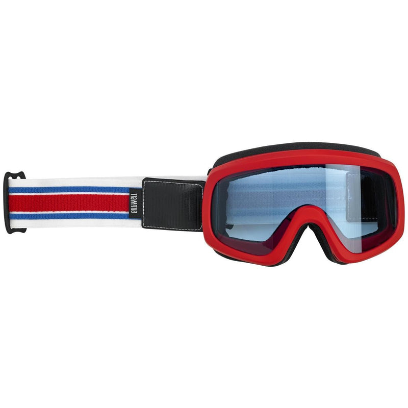 Load image into Gallery viewer, Racer Red/White/Blue / Clear Lens
