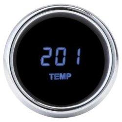 Dakota Digital MCL-4073R 4000 Series Mini Oil/Water Temperature Gauge