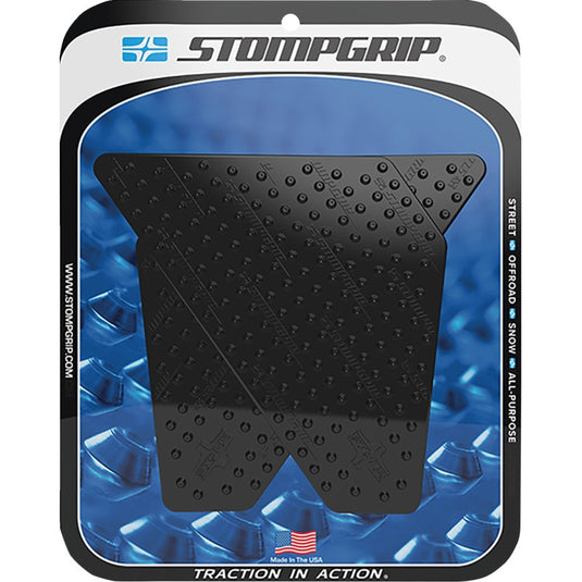 Stompgrip 55-10-0060-6B Volcano Profile Traction Tank Grip - Street - Black