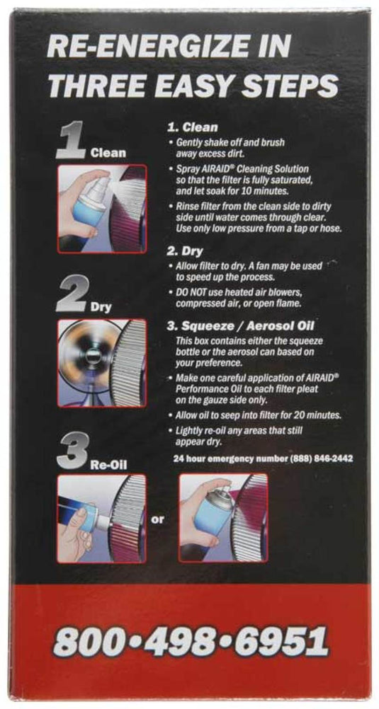 Airaid 790-550 AIR Air Filter Cleaning Kit