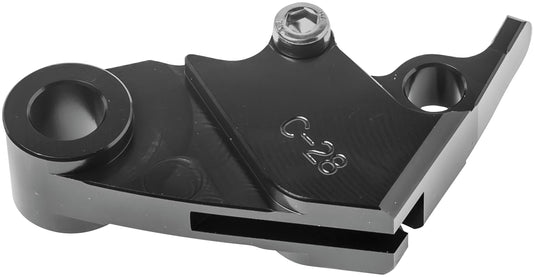 Puig 5831N Adapter for Hi-Tech Extendable/Folding Brake Lever - Black
