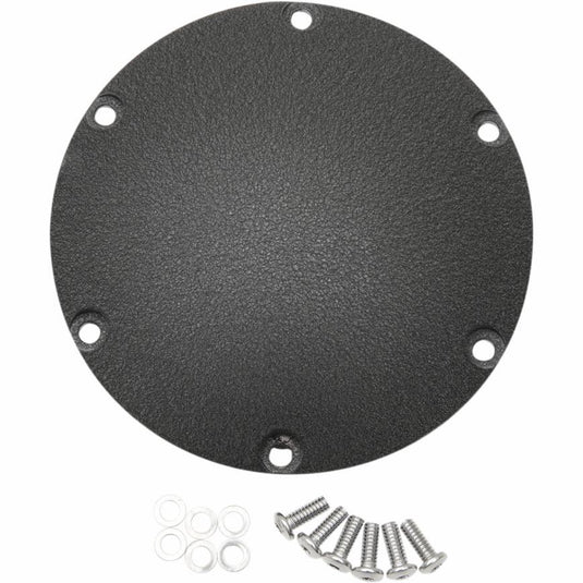 Drag Specialties 1107-0441 Derby Cover - Flat Black