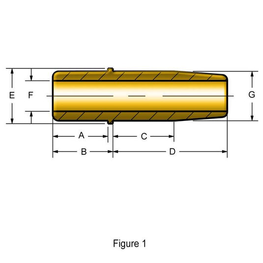 Kibblewhite Precision 20-20692 Bronze Intake Valve Guide (+.002in.)