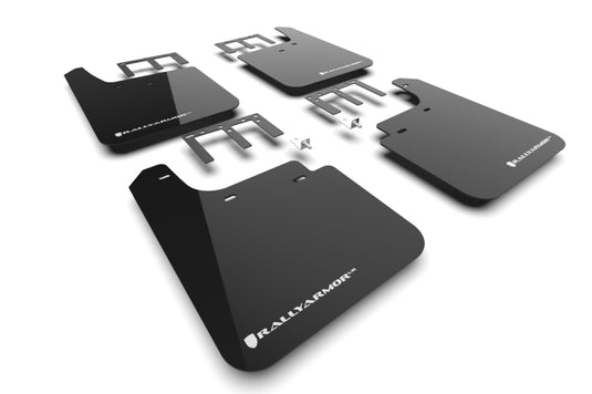 Rally Armor MF121-UR-BLK-WH RAL UR Blk Flap/Wht Logo