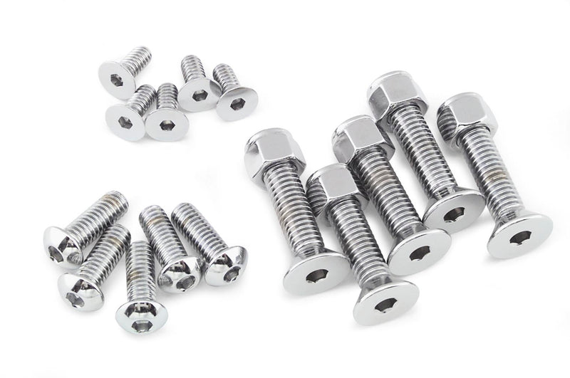 Colony 8791-10 Brake Rear Rotor Hardware Kit - Flat Head