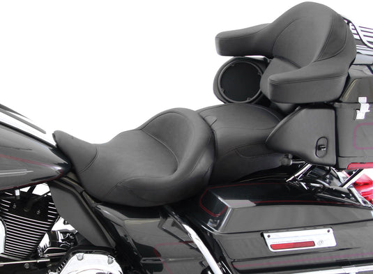 Mustang 79538 Super Touring One-Piece Vintage Seat with Receiver
