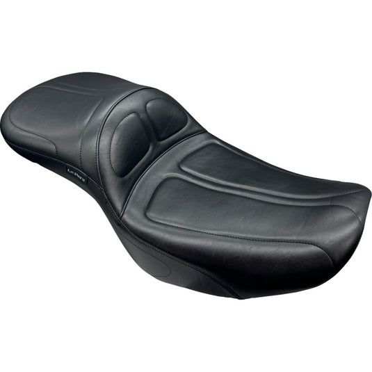 Le Pera LV-957DL Maverick Daddy Long Legs Stitch Seat - Black