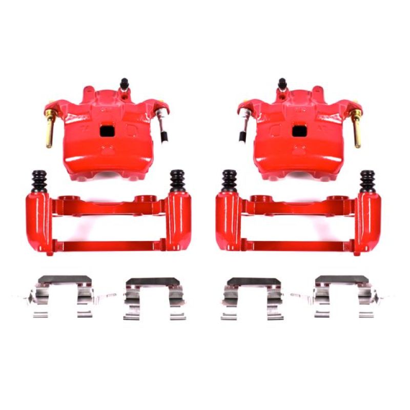 Load image into Gallery viewer, Powerstop S2690A PSB Red Calipers
