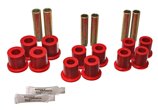 Energy Suspension 4.2140R ES Spring/Shackle Bush - Red