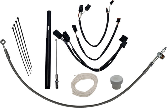 Fat Baggers, Inc. 109516 EZ Install Handlebar Kit - Chrome