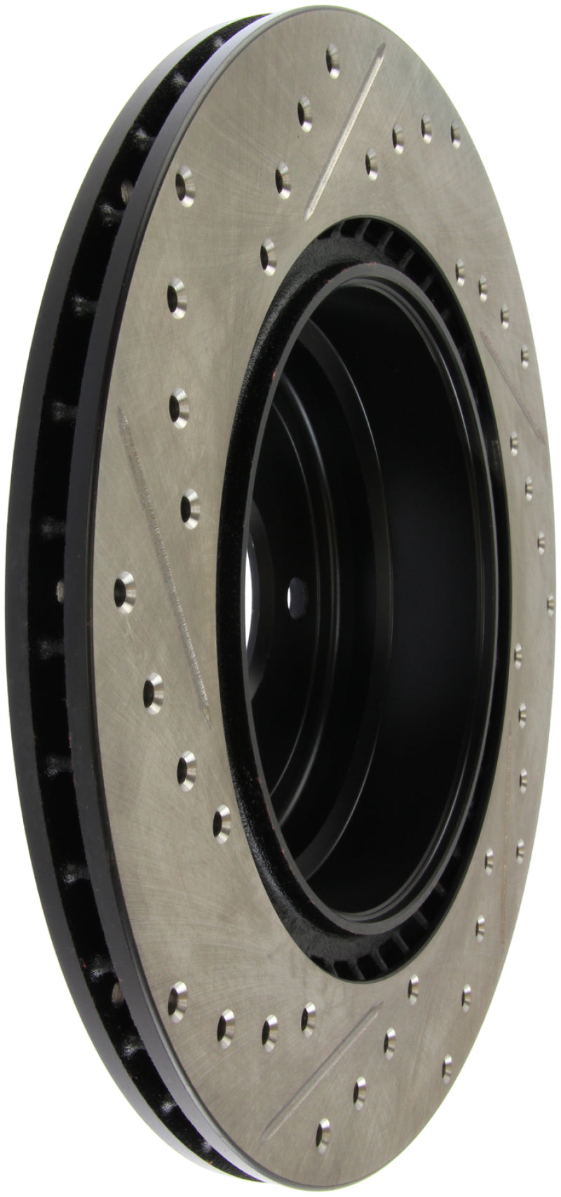 Load image into Gallery viewer, Stoptech 127.34080L ST Slot &amp; Drill Brake Rotors
