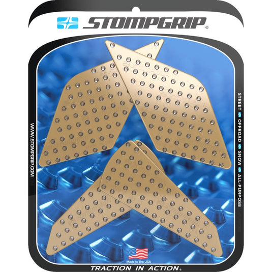 Stompgrip 55-10-0204C Volcano Profile Traction Tank Grip - Street - Clear