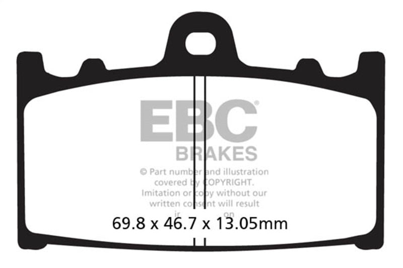 Load image into Gallery viewer, Ebc Powersports FA366HH EBC HH Sintered Brake Pads
