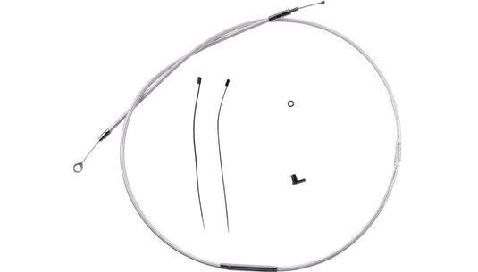Magnum 3236-65 Redesigned Braided Sterling Chromite II Clutch Cable - 65-3/4in.