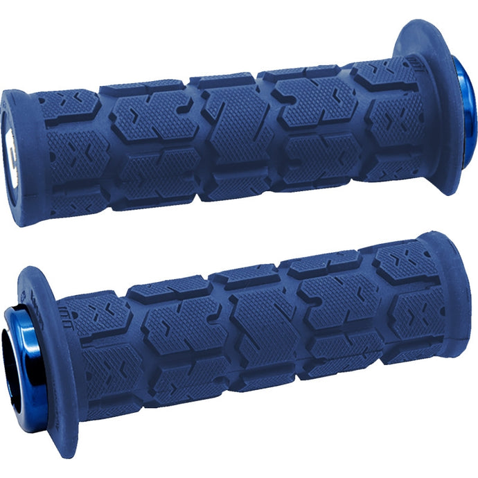 Odi J33RGDU-U ATV Rogue V2 Lock On Grips - 125mm - Navy Blue/Blue