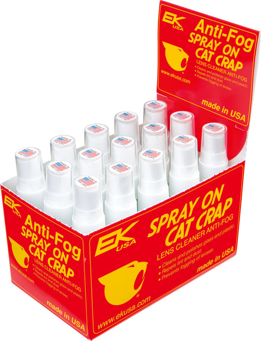 Ek Usa 10851 Cat Crap Anti-Fog Lens Cleaner - 1oz. Spray
