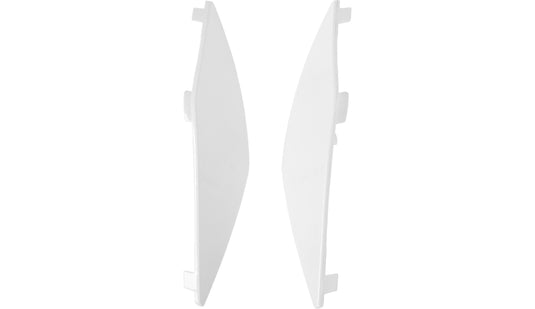 Icon Side Covers for Threshold Helmets - Gloss White