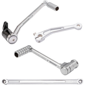 Arlen Ness 420-105 SpeedLiner Foot Control Kit - Chrome