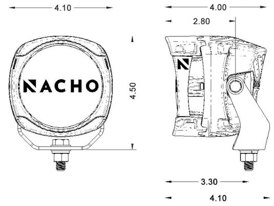 Nacho Offroad Technology PM491 ARB Fog Lights