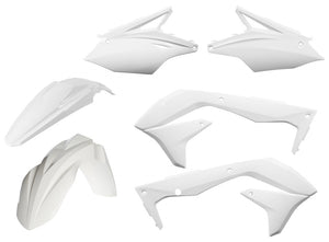 Acerbis 2449610002 Plastic Kit - White
