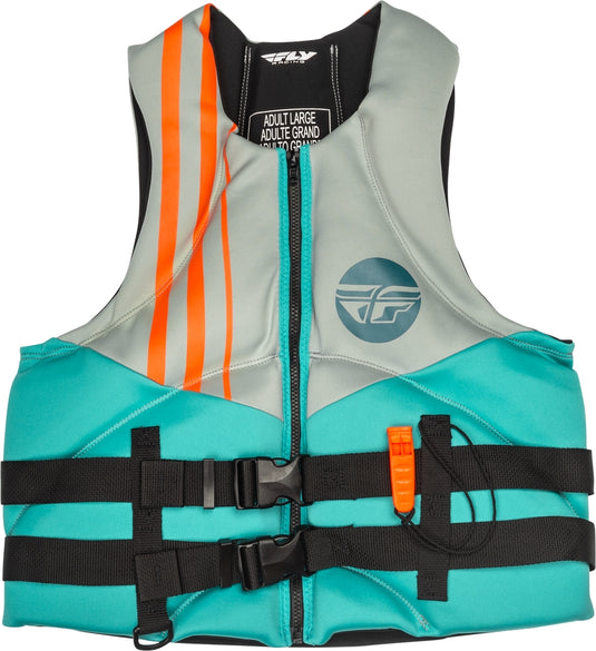 Teal/Gray/Orange