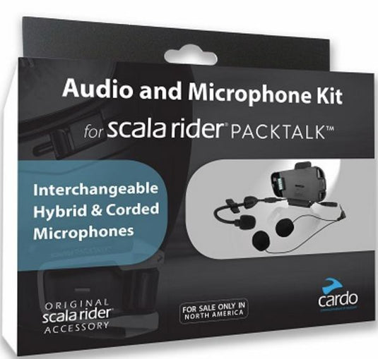 Cardo Packtalk Audio/Mic Kit