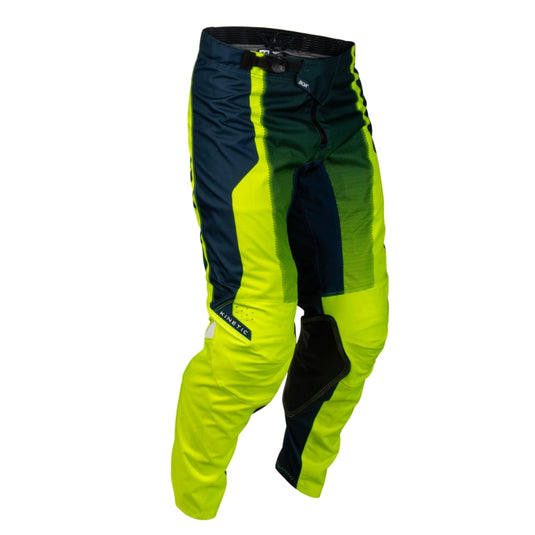 Fly Racing Kinetic Fade Pants (36, Navy/Hi-Vis/White)