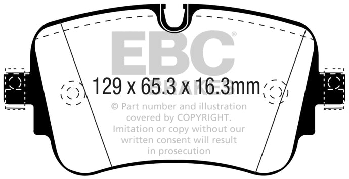 Ebc DP42299R EBC Yellowstuff Brake Pad Sets