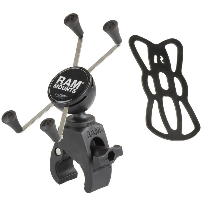 Ram Mounts RAM-HOL-UN10-400 RAM Tough-Claw Mount with Universal X-Grip Large Phone Cradle