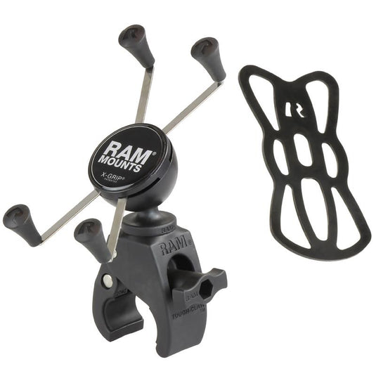Ram Mounts RAM-HOL-UN10-400 RAM Tough-Claw Mount with Universal X-Grip Large Phone Cradle