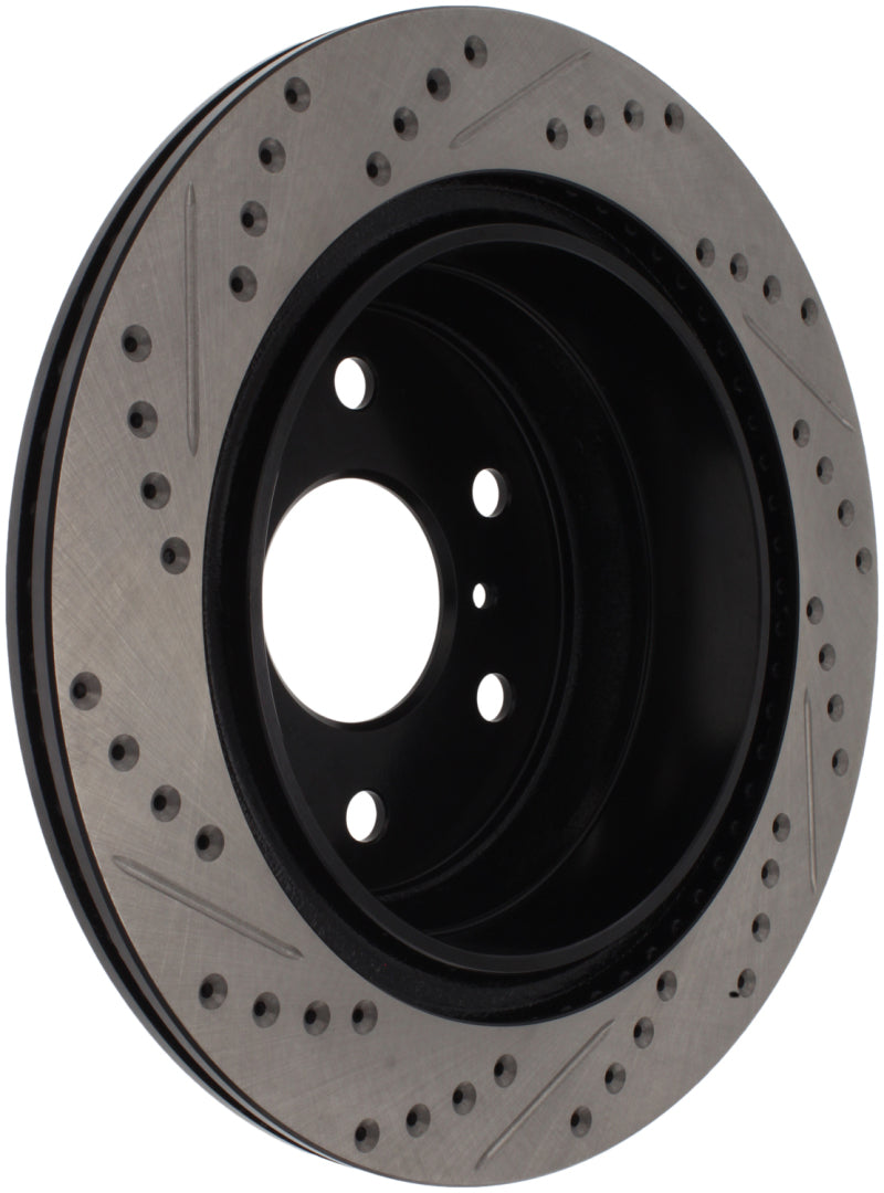 Load image into Gallery viewer, Stoptech 127.66065L ST Slot &amp; Drill Brake Rotors
