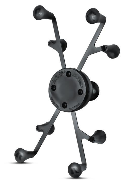 Ram Mounts RAM-HOL-UN8BU RAM Universal X-Grip II Tablet Holder with 1in. Ball for Small Tablets