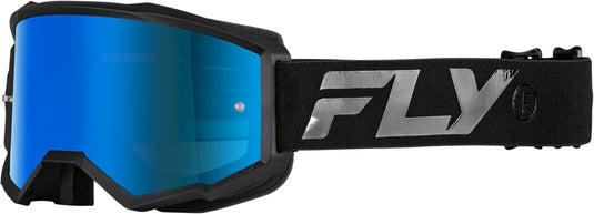 Black/Black / Sky Blue Mirror/Smoke Lens