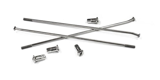 Psychic Mx MX-06046-1 Front Stainless Steel Spoke Set - 21in.