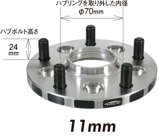 Project Kics W5011W3WTS PJK Wide Tread Spacers