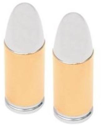 Drag Specialties 0361-0048 .38 Special Valve Stem Caps - Gold