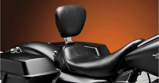 Le Pera LK-005BR Bare Bones Solo Seat with Backrest - Smooth