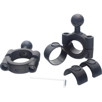 Ridepower RPHANDLEBARAD15 Ridepower Ball Mounts And Clamps - 1-1/2in. Aluminum