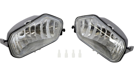 Moose Utility 100-3450-PU LED Headlights - Clear