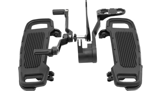 Drag Specialties 1623-0644 Complete Floorboard Kit - Black