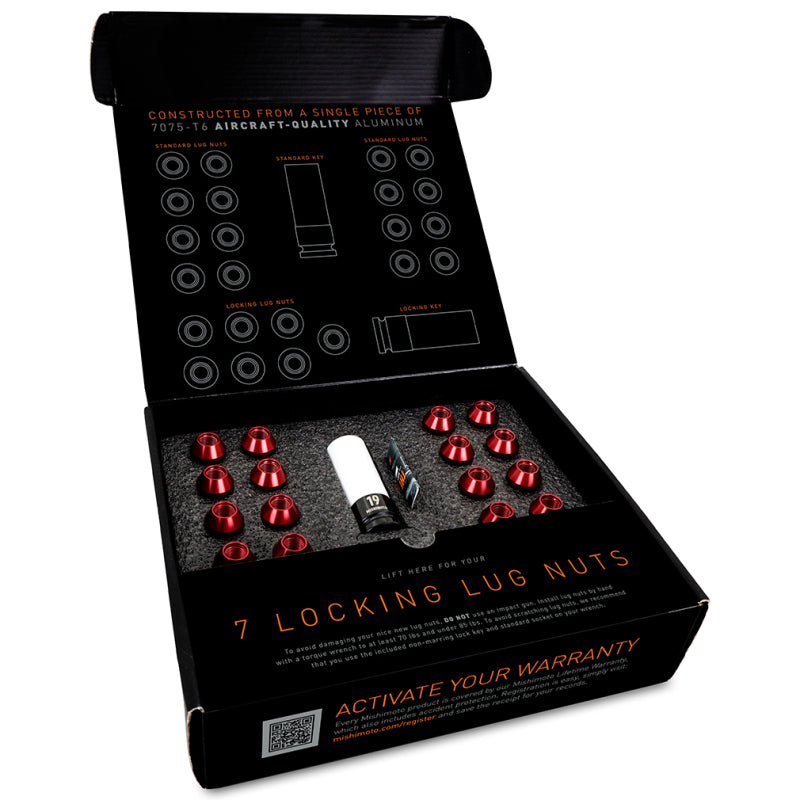 Load image into Gallery viewer, Mishimoto MMLG-1220-23LSL MM Lug Nuts - Locking
