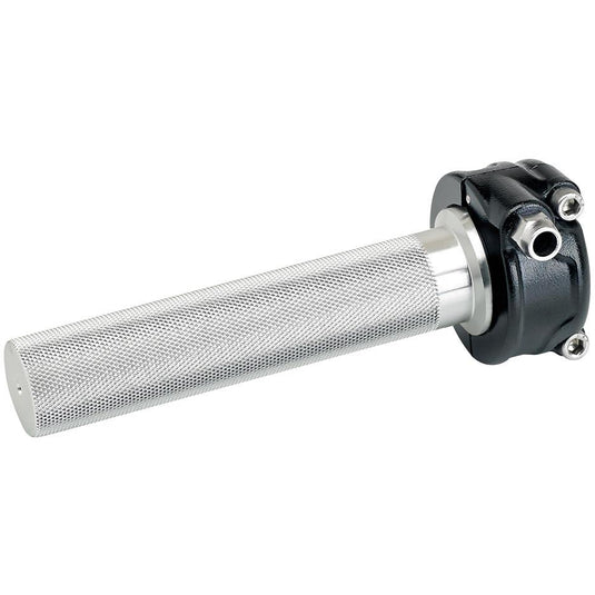 Biltwell Inc. 6601-201-01 Whiskey Throttle Assembly - Single Cable - Black
