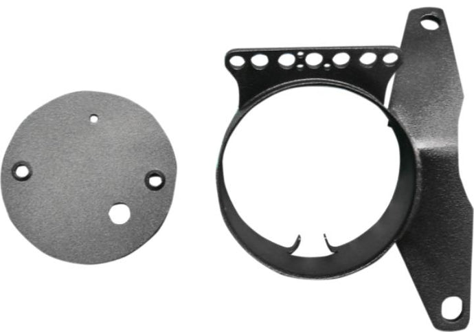 Drag Specialties 2210-0359 Speedometer Relocation Bracket - Black