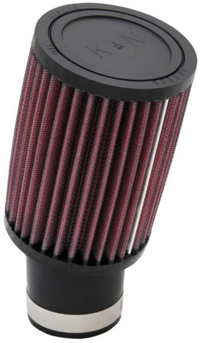 K&N Engineering RU-1780 Universal Round Straight Air Filter - Rubber End Cap