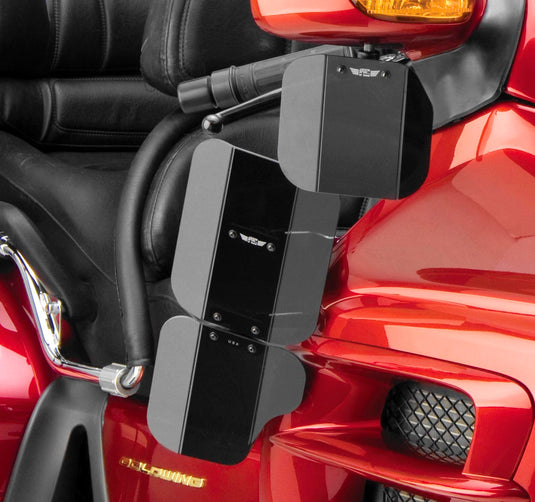 National Cycle N5107 Wing Deflector - Fairing Mount - 4-Piece Set - Dark Tint