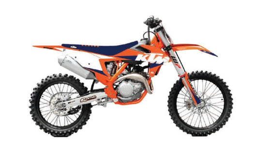 Dcor 20-30-225 2023 KTM Racing Graphics Complete Kit - Black
