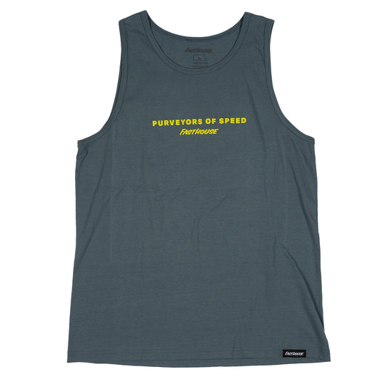 Fasthouse Render Tank Top (XXX-Large, Denim)